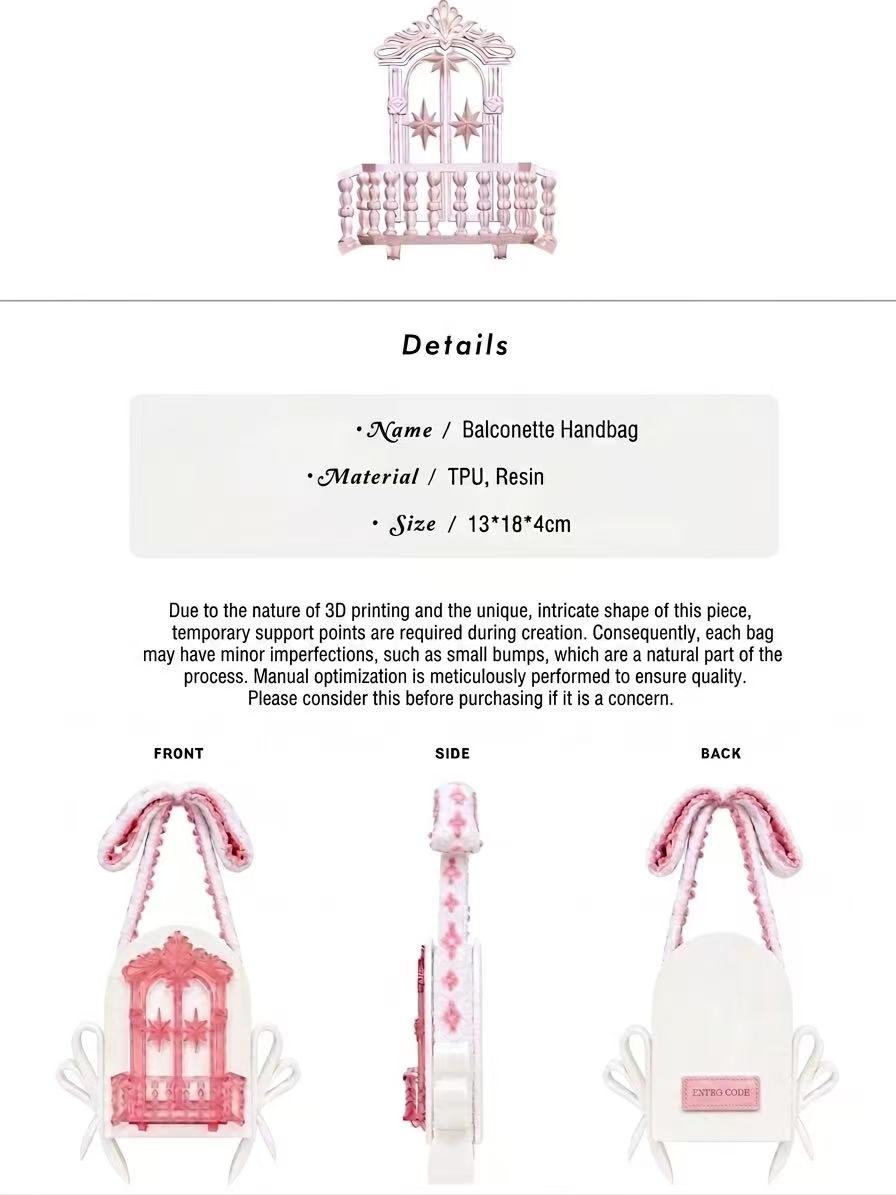 Balconette Handbag